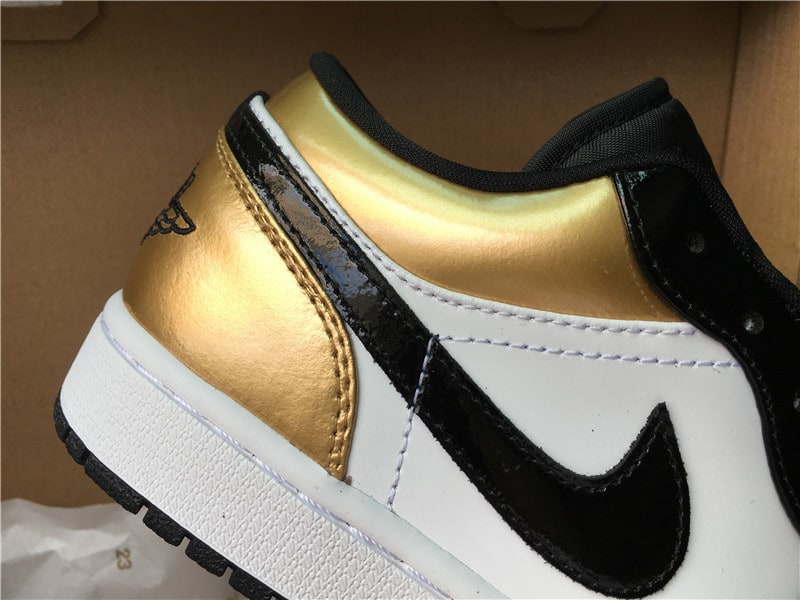 Air Jordan 1 Retro Low "Gold Toe" фото № 7