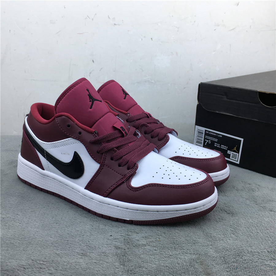 Air Jordan 1 Retro Low "Noble Red" фото № 3