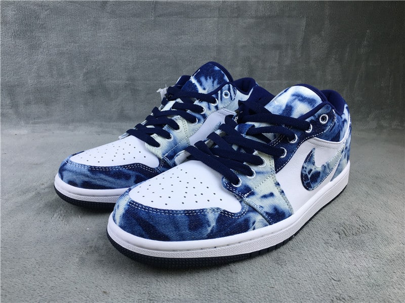 Air Jordan 1 Retro Low "Washed Denim" фото № 5