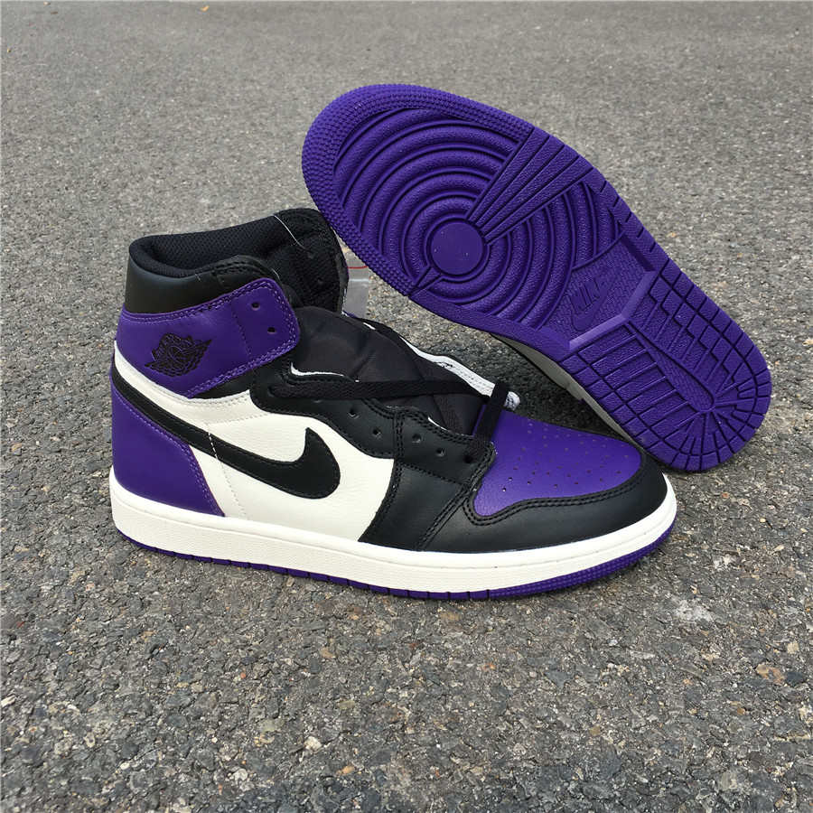 Air Jordan 1 Retro "Court Purple" фото № 5