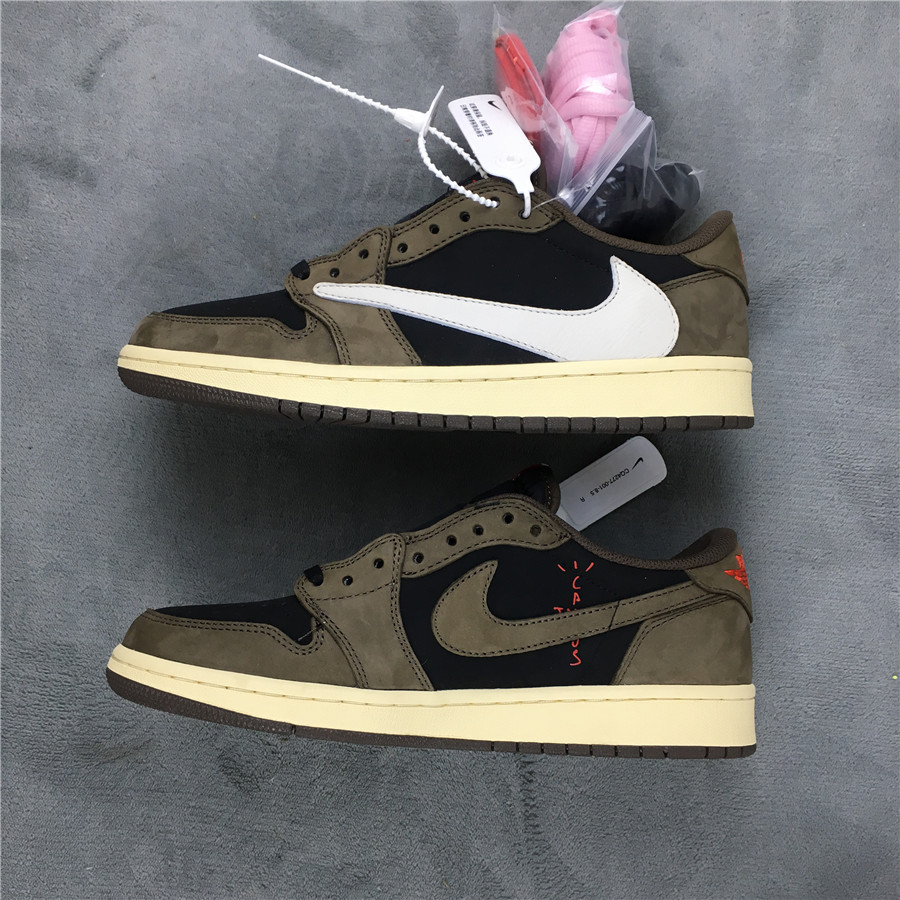 Travis Scott x Air Jordan 1 Low "Cactus Jack" фото № 4