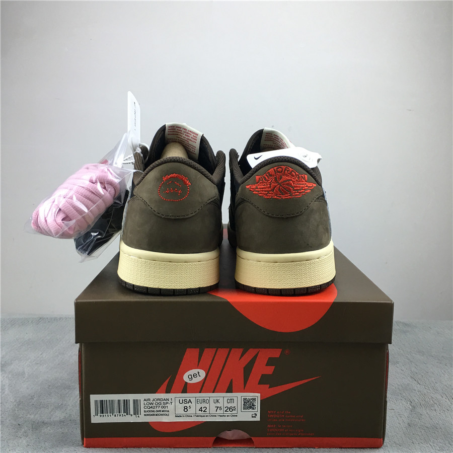 Travis Scott x Air Jordan 1 Low "Cactus Jack" фото № 6