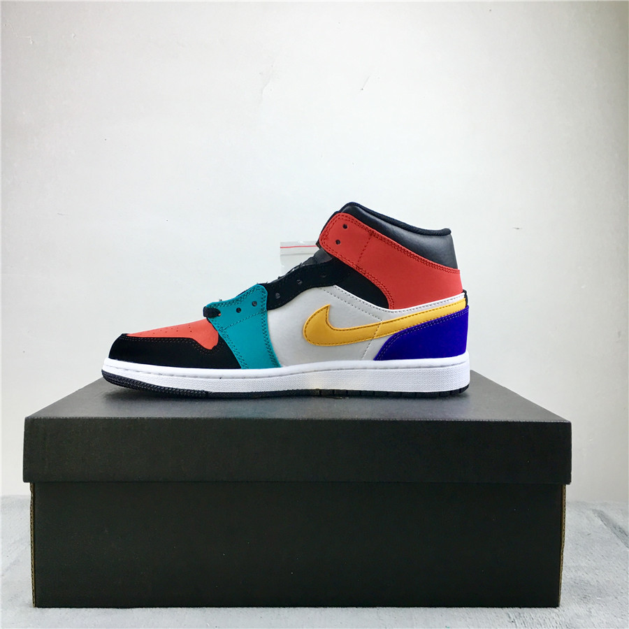 Air Jordan 1 Mid "Multicolor" фото № 4