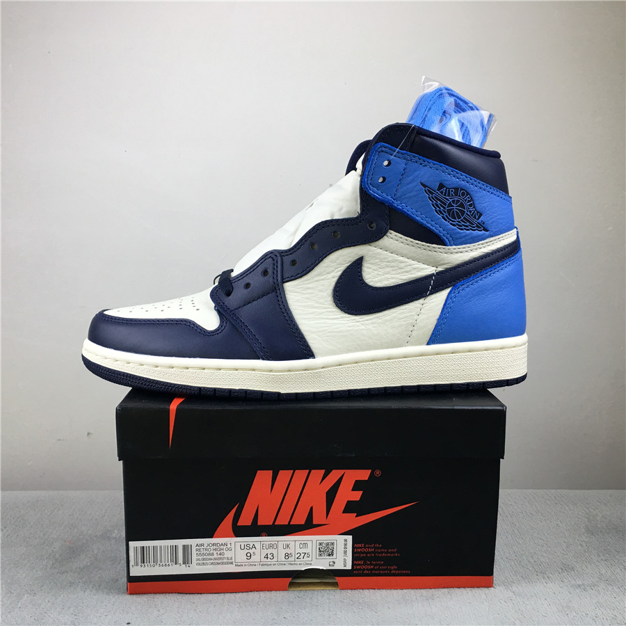 Air Jordan 1 Retro "Obsidian" фото № 2