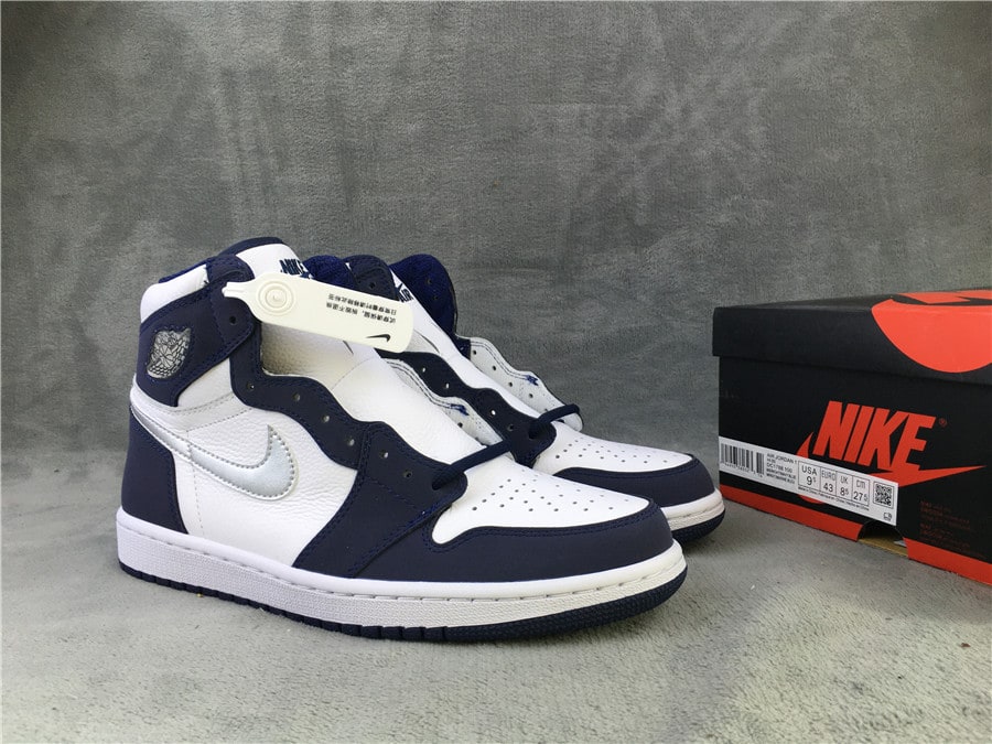Air Jordan 1 Retro High OG "Midnight Navy" фото № 4