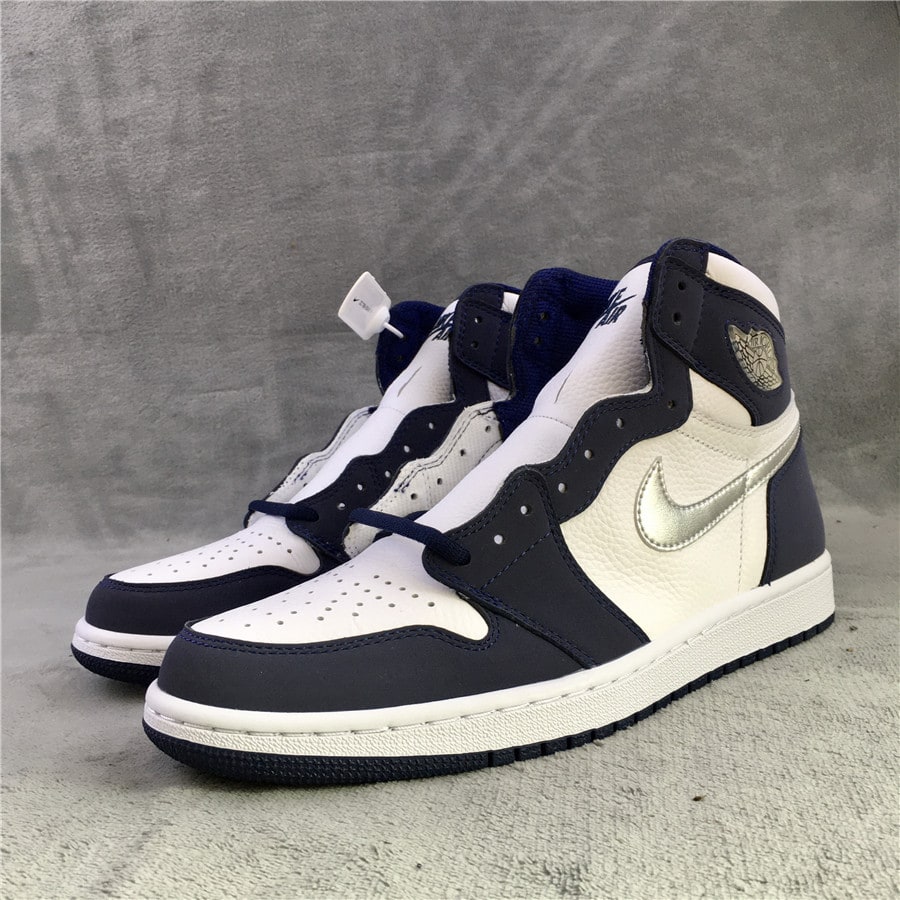 Air Jordan 1 Retro High OG "Midnight Navy" фото № 5