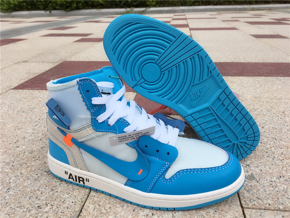 OFF WHITE x Air Jordan 1 "UNC" фото № 5