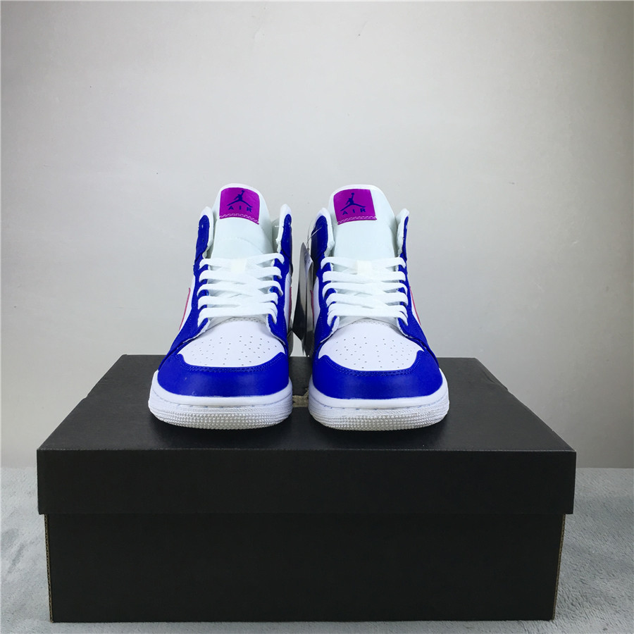 Air Jordan 1 Mid "Royal Violet" фото № 3