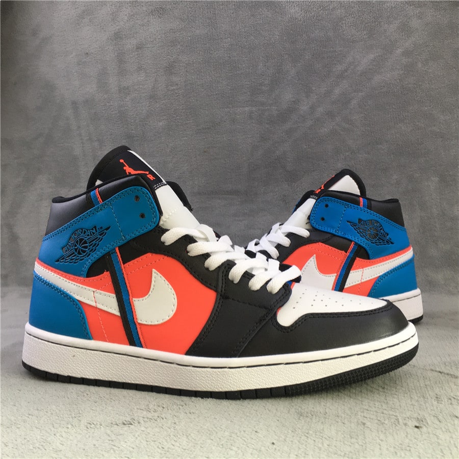 Air Jordan 1 Mid "Multi Patent" фото № 6