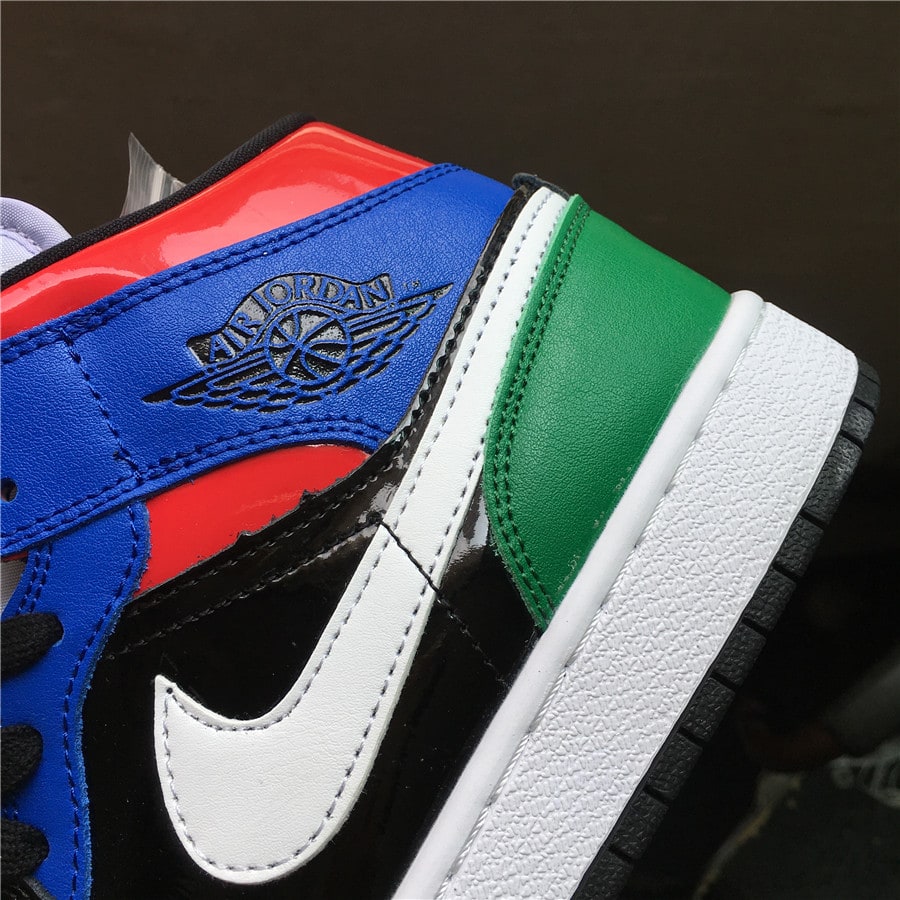 Air Jordan 1 Mid "Patent" фото № 9