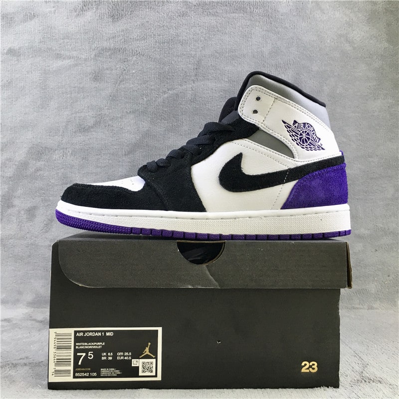Air Jordan 1 Mid SE "Varsity Purple" фото № 2