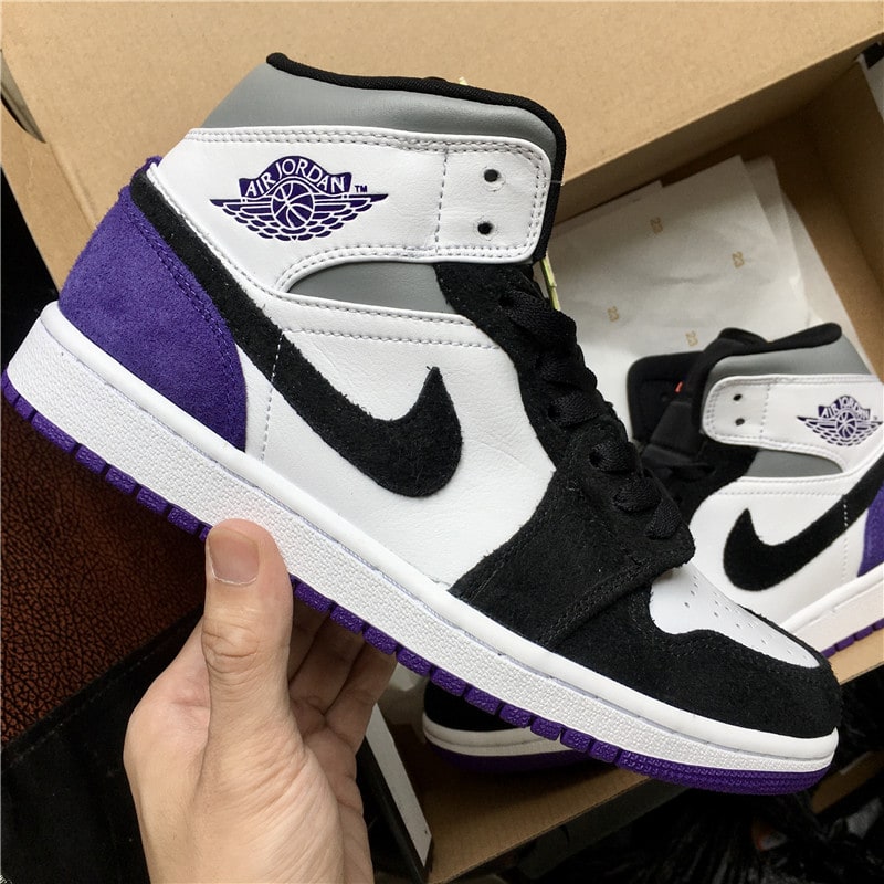 Air Jordan 1 Mid SE "Varsity Purple" фото № 3