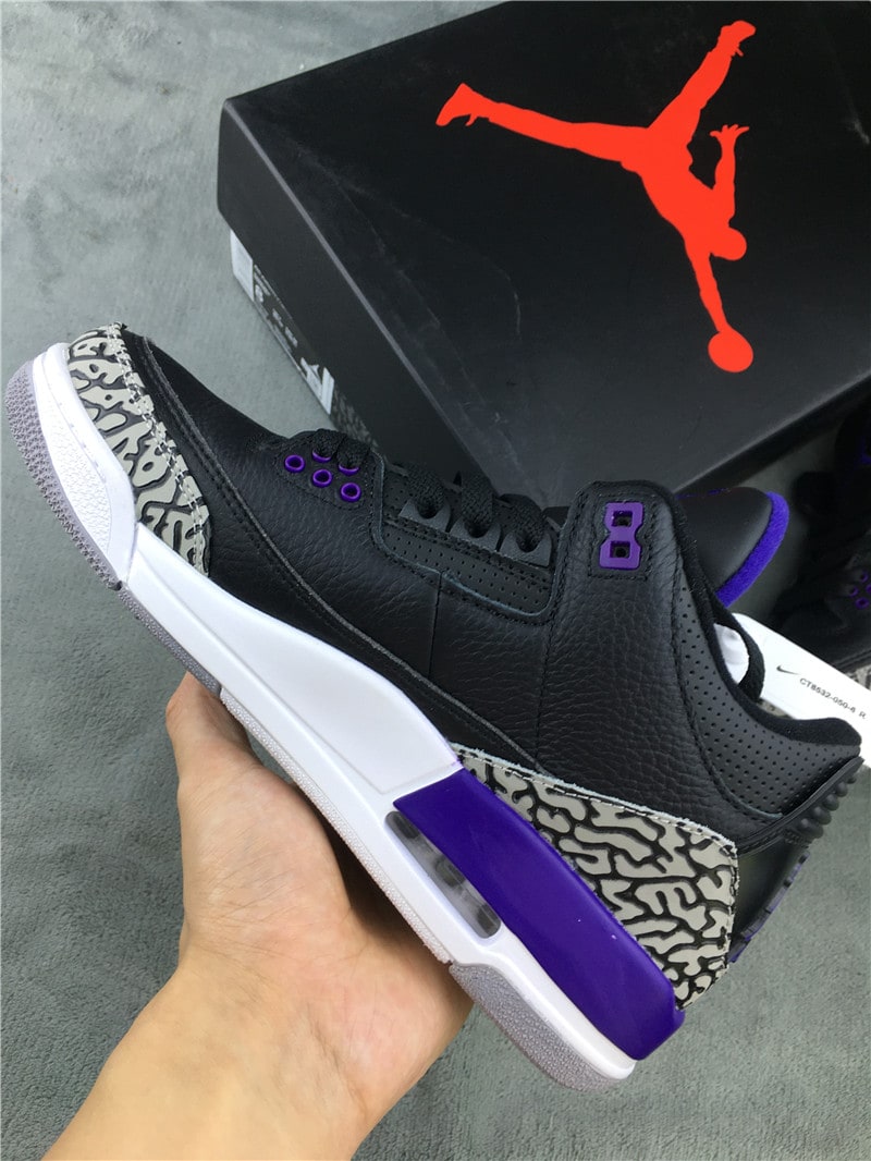 Air Jordan 3 Retro "Court Purple" фото № 2