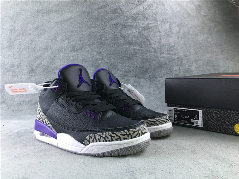 Air Jordan 3 Retro "Court Purple" фото № 4