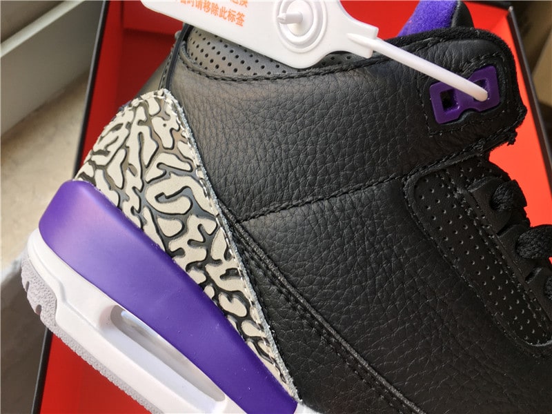 Air Jordan 3 Retro "Court Purple" фото № 9