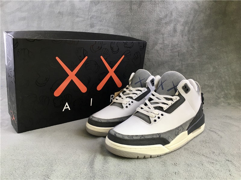 Kaws x Air Jordan 3 Retro "Fresh Water" фото № 5
