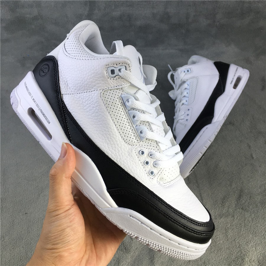 Fragment x Air Jordan 3 Retro "White" фото № 2