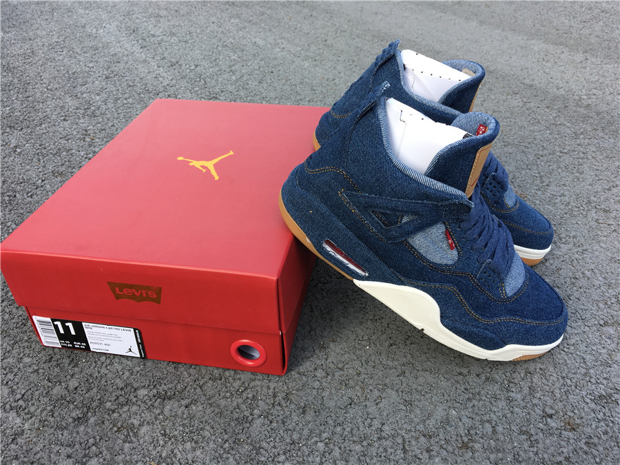 Air Jordan 4 Retro "Levis" фото № 5