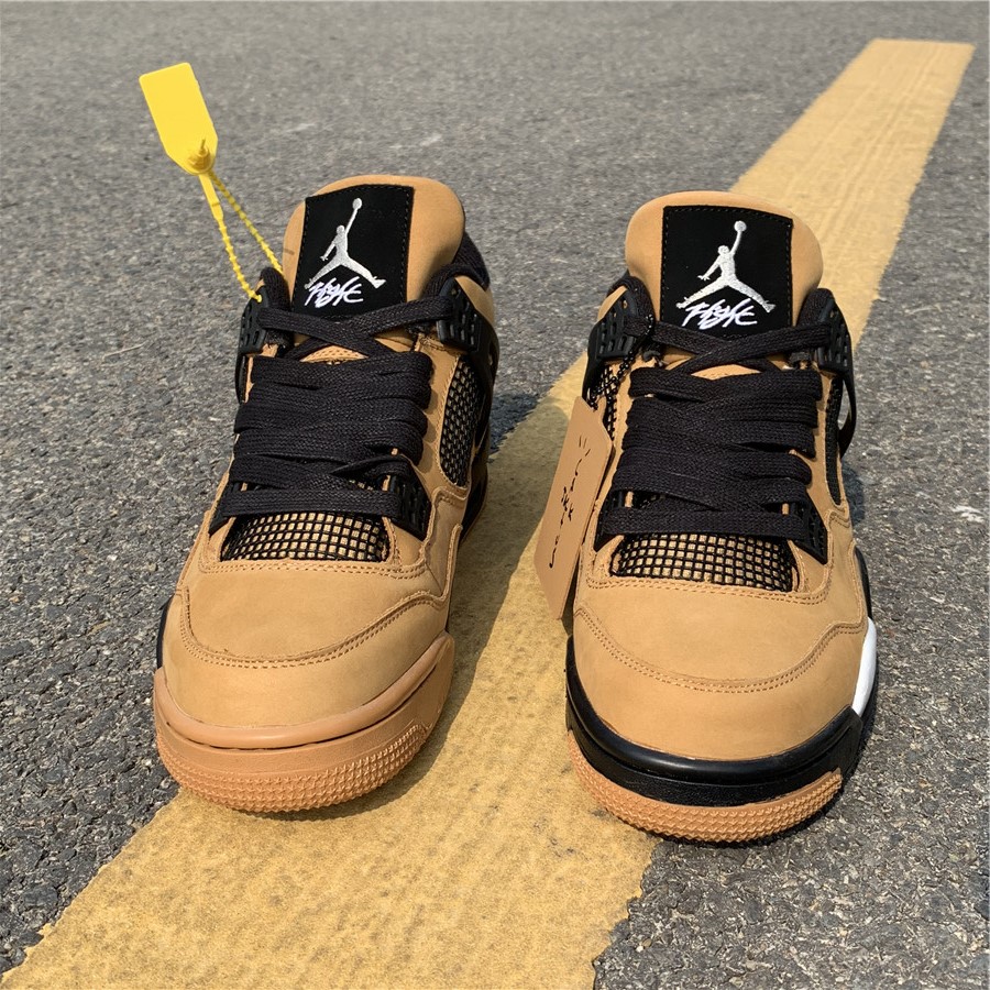 Travis Scott x Air Jordan 4 "Khaki" фото № 3