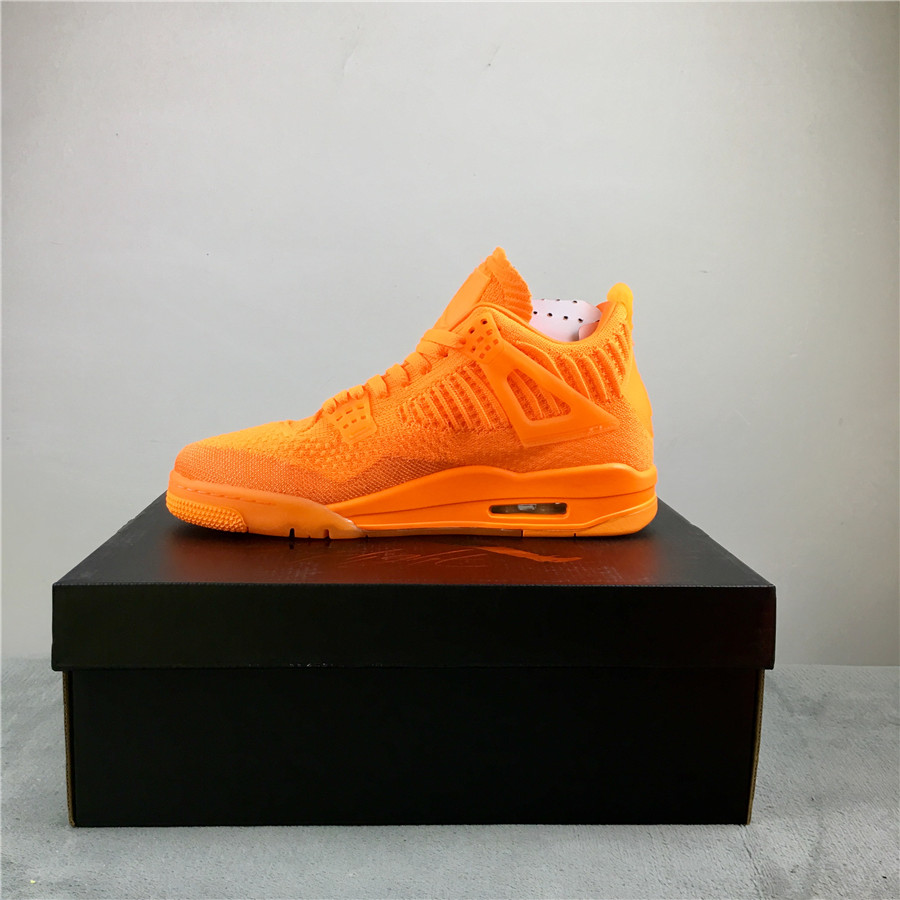 Air Jordan 4 Flyknit "Total Orange" фото № 2