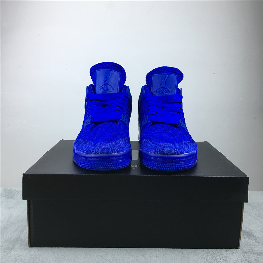 Air Jordan 4 Flyknit "Hyper Royal" фото № 3