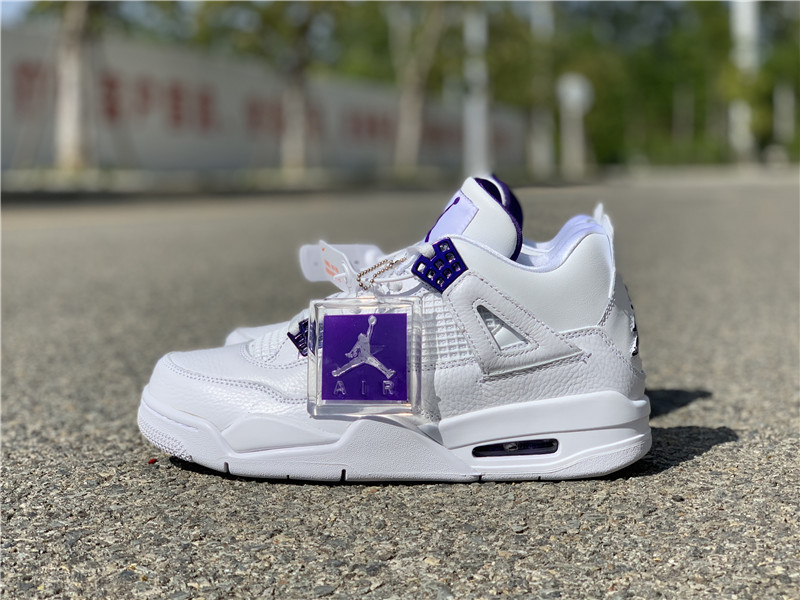 Air Jordan 4 Retro "Metallic/Court Purple" фото № 2