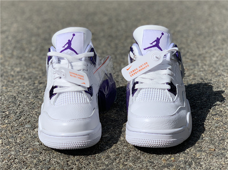 Air Jordan 4 Retro "Metallic/Court Purple" фото № 3