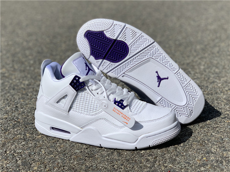 Air Jordan 4 Retro "Metallic/Court Purple" фото № 5