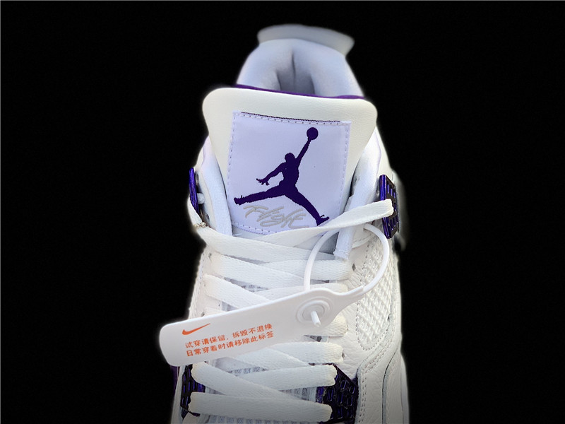 Air Jordan 4 Retro "Metallic/Court Purple" фото № 7