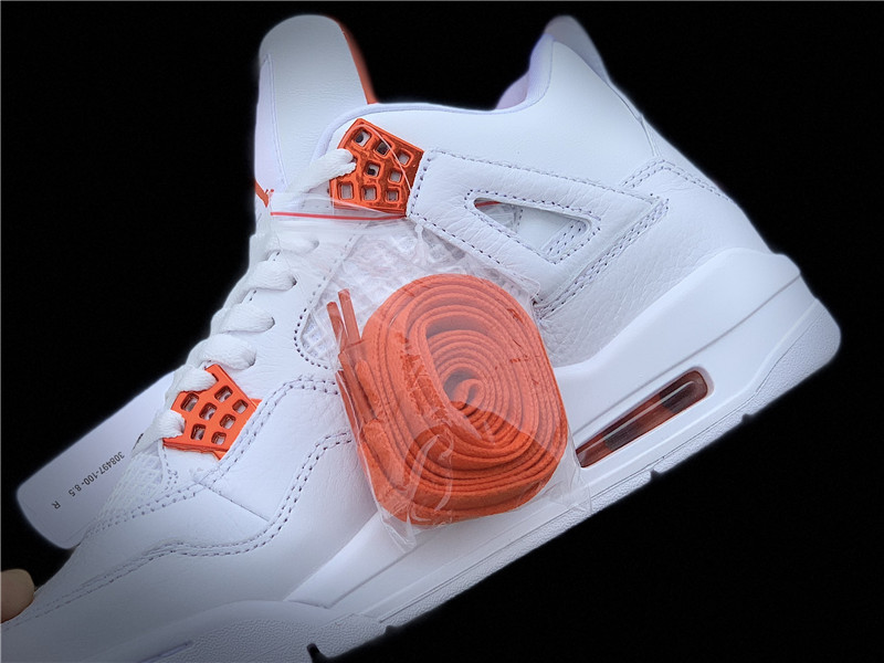 Air Jordan 4 Retro "Metallic/Team Orange" фото № 8