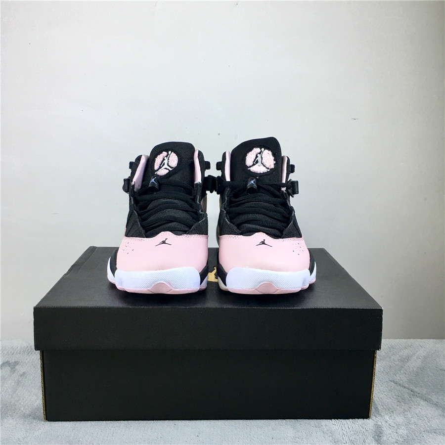 Air Jordan 6 Rings GS "Black Pink Foam" фото № 3
