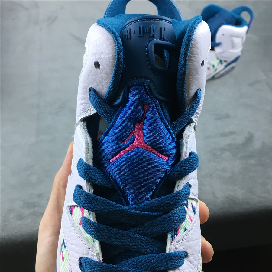 Air Jordan 6 Retro GS "Green Abyss" фото № 3