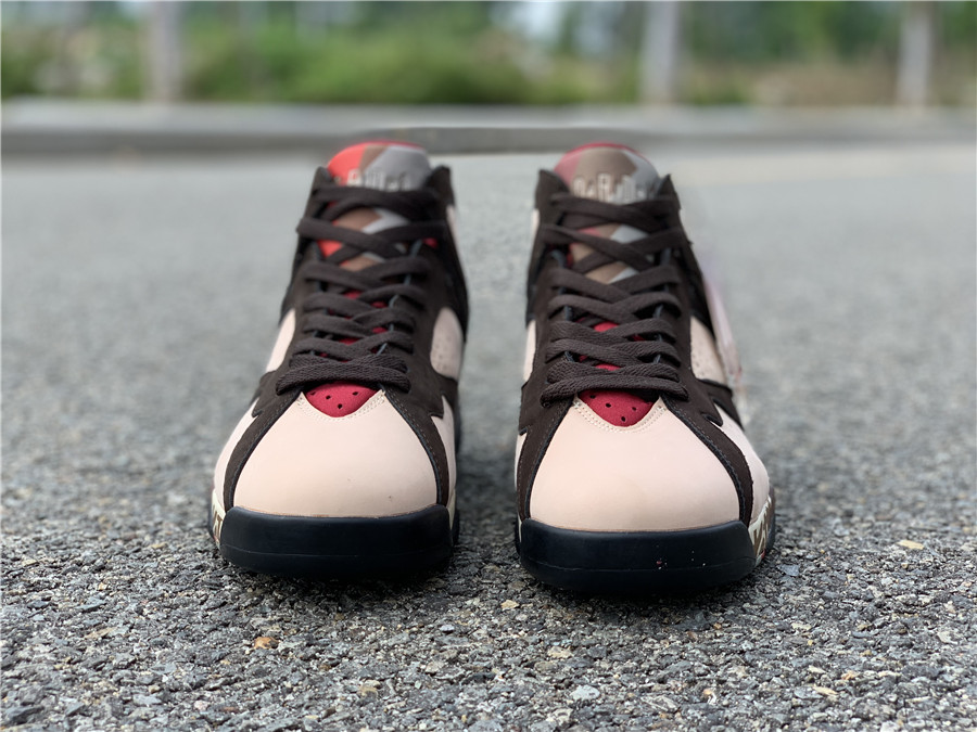 Patta x Air Jordan 7 OG SP "Mahogany Mink" фото № 3
