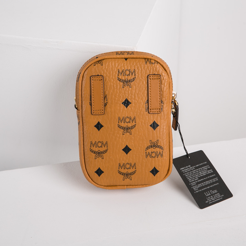 Сумка MCM Logo "Cognac" фото № 8