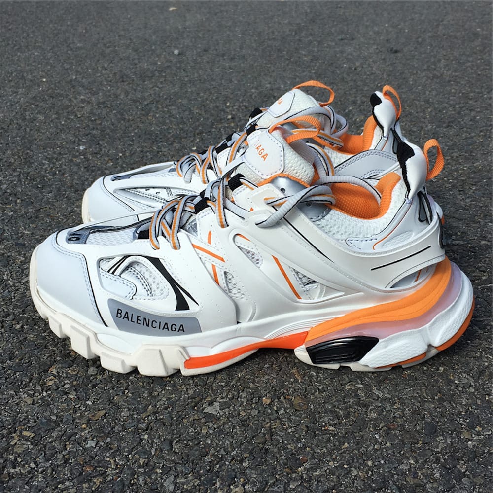 Balenciaga Tess S. Gomma Trek Sneaker "Orange" фото № 4