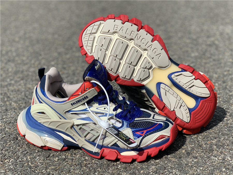Balenciaga Track 2 "Gray/Blue/Red" фото № 6