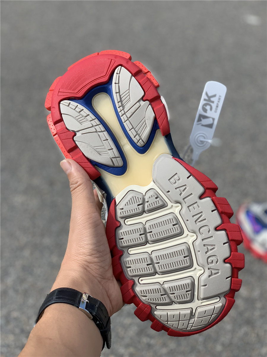 Balenciaga Track 2 "Gray/Blue/Red" фото № 7