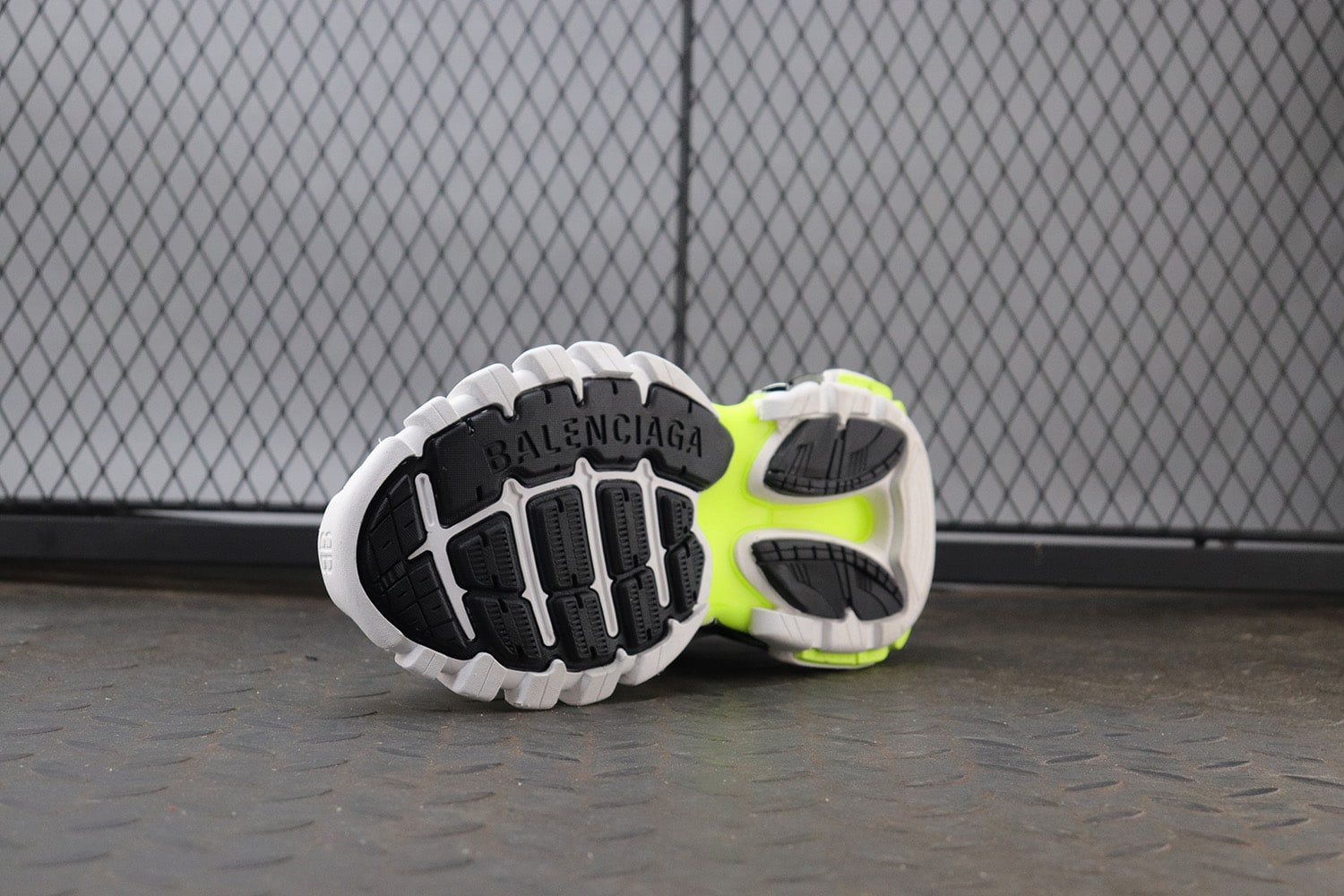 Balenciaga Track 2.0 "White/Lime line" фото № 7