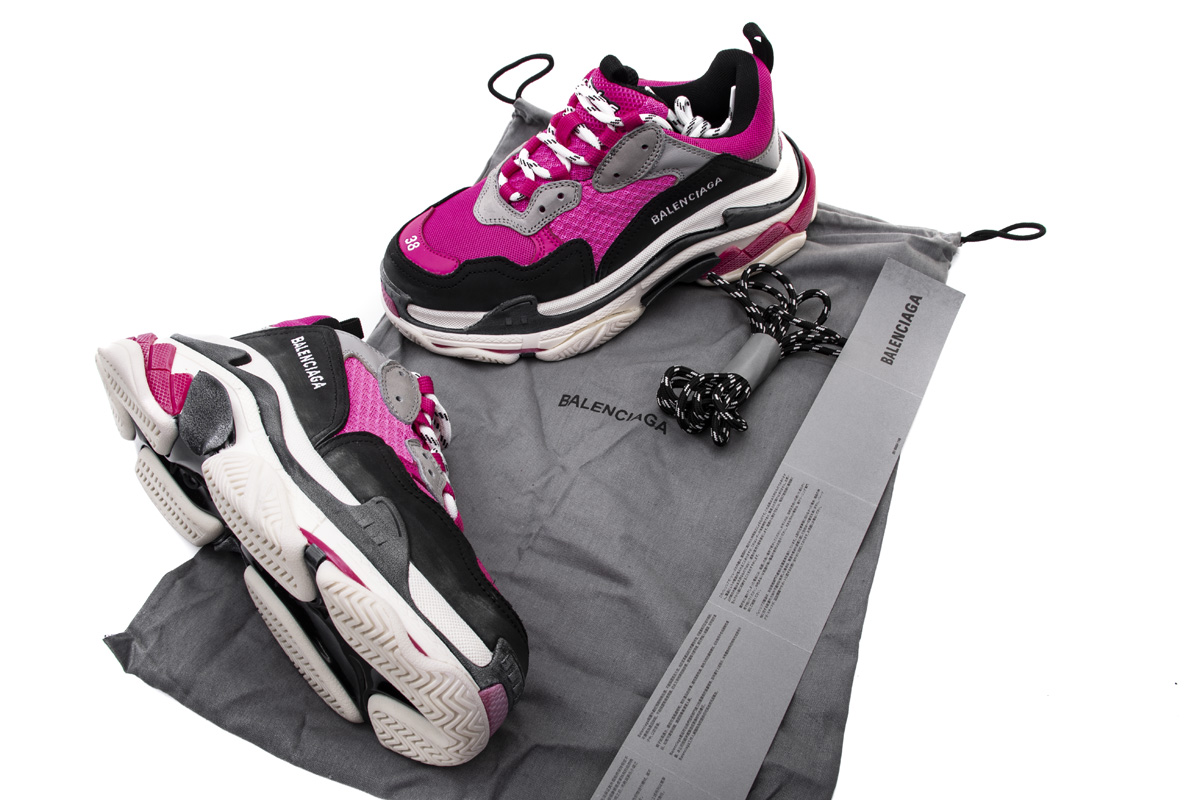 Balenciaga Triple S "Pink and Grey" фото № 2