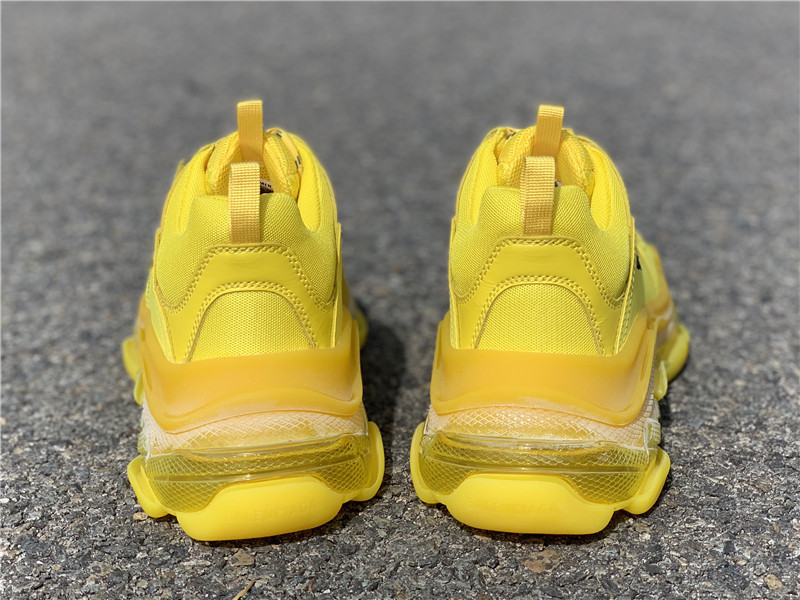 Balenciaga Triple S Clear Sole "Yellow" фото № 6