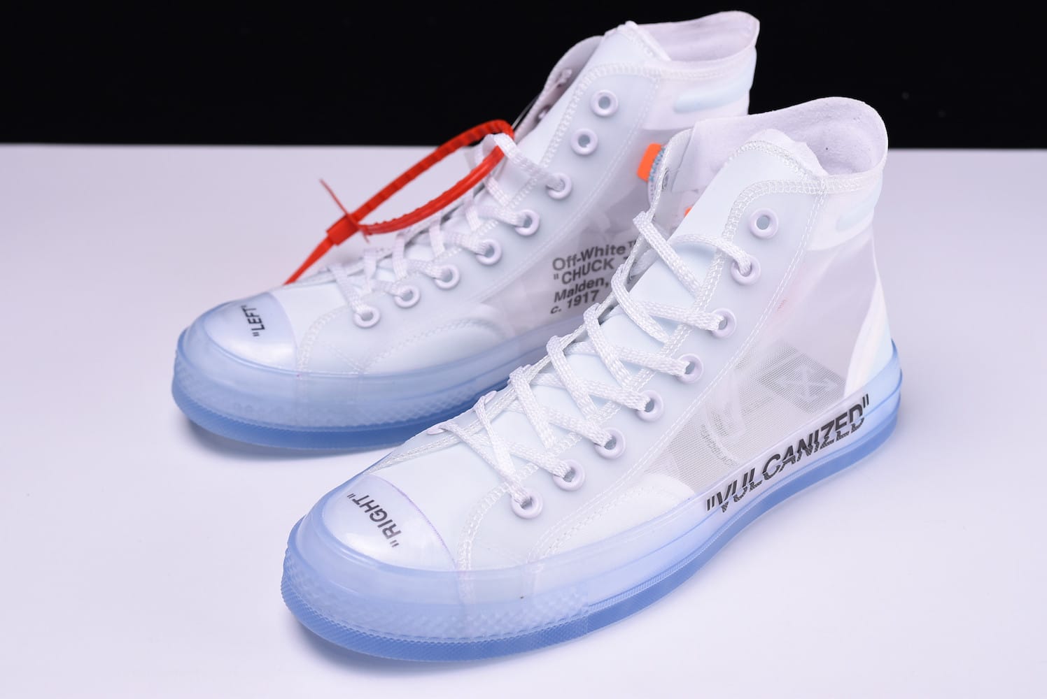 OFF WHITE x Converse Chuck Taylor All Star "Vulcanized" фото № 4