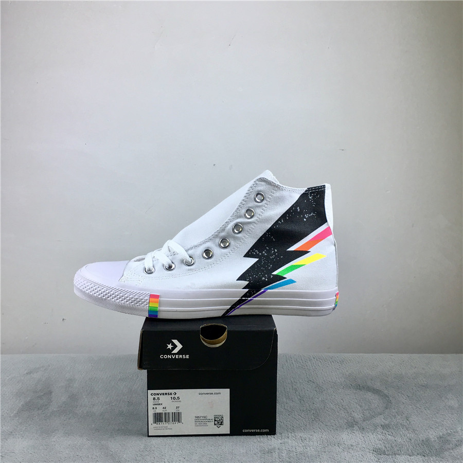 Converse All Star High Top Pride "White" фото № 2