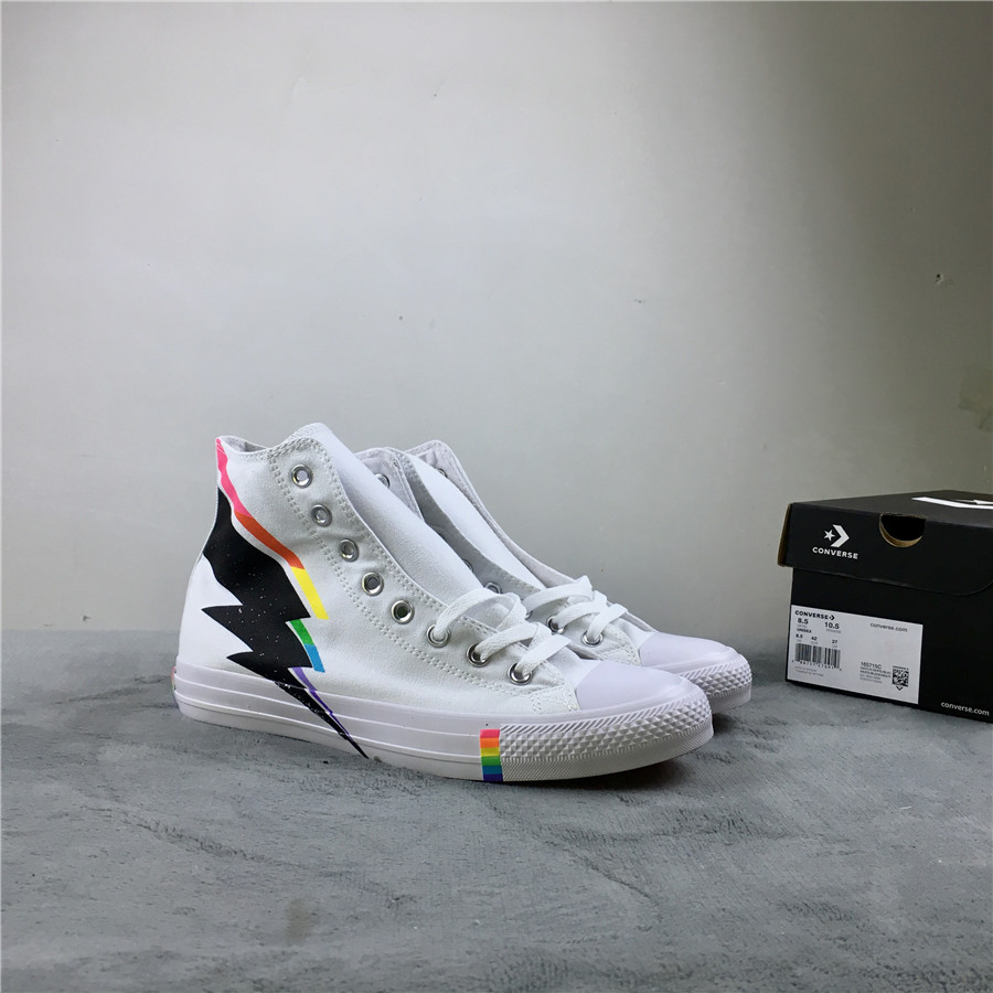 Converse All Star High Top Pride "White" фото № 5
