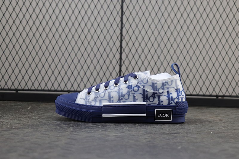 Dior B23 Low "Blue Mid" фото № 2