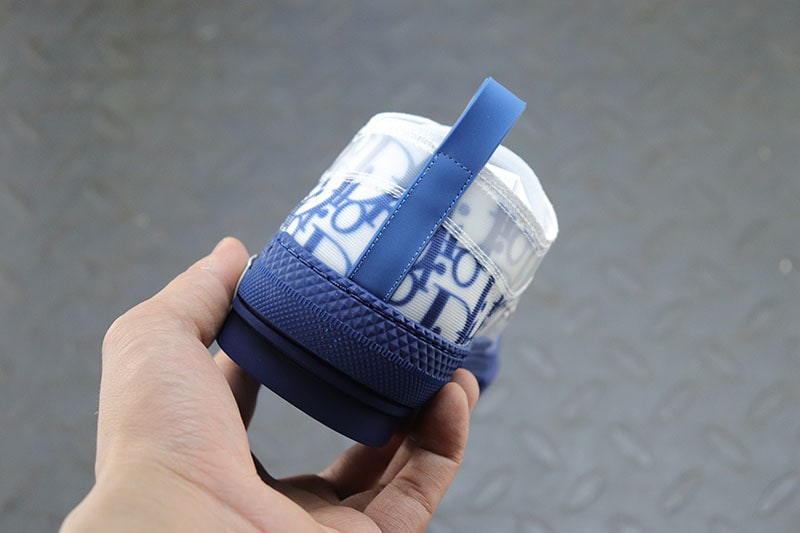 Dior B23 Low "Blue Mid" фото № 6