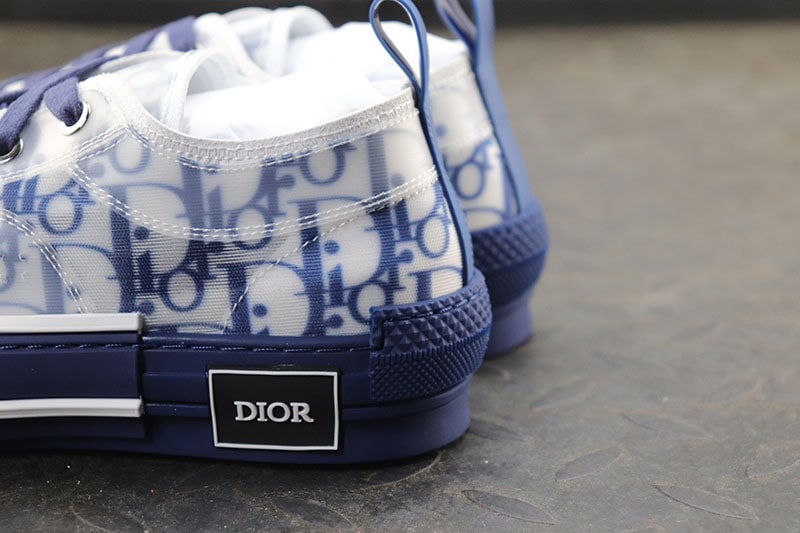 Dior B23 Low "Blue Mid" фото № 9