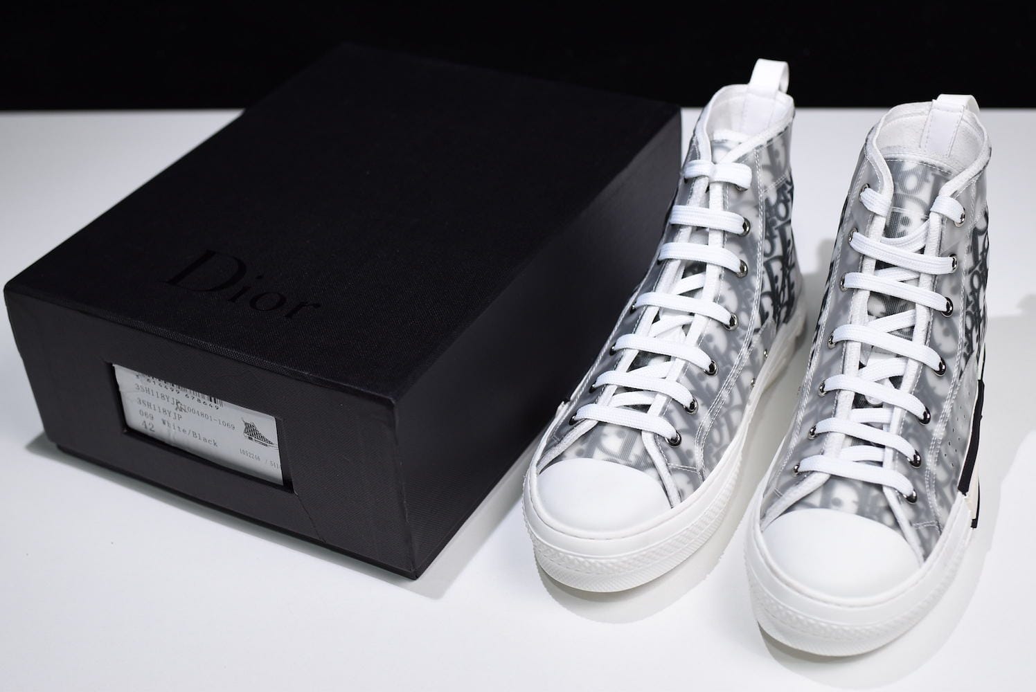 DIOR B23 HIGH TOP "KAWS X KIM JONES" фото № 3