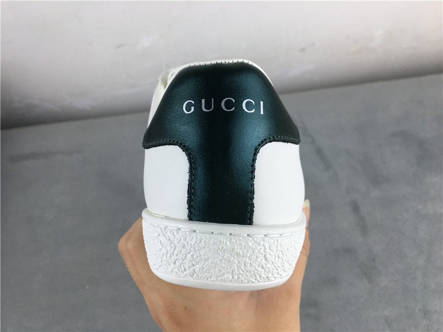 GUCCI Ace Embroidered Ny Yankees "White" фото № 5