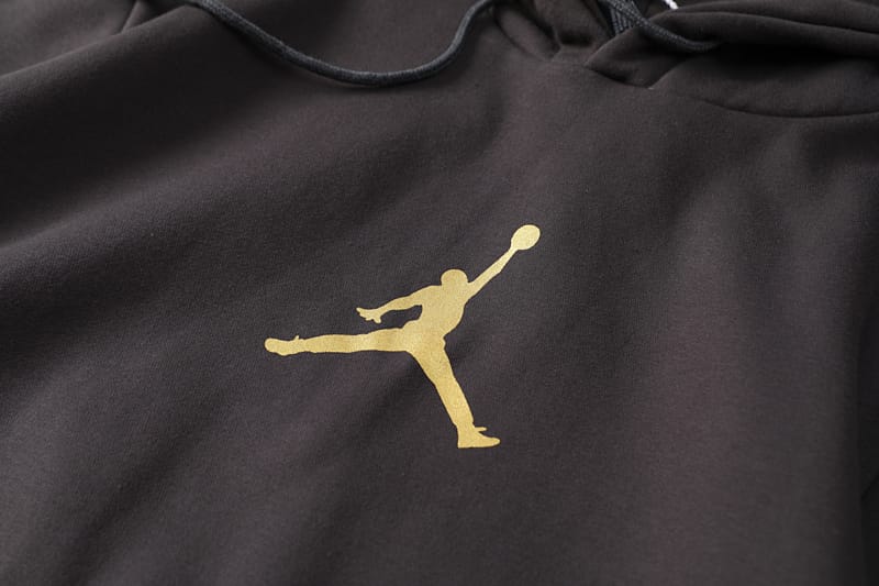 Худи Air Jordan Gold Logo "Gray" фото № 5