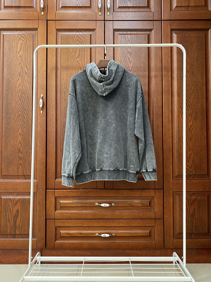 Худи Ami de coeur Good Guys mear black "Gray" фото № 3